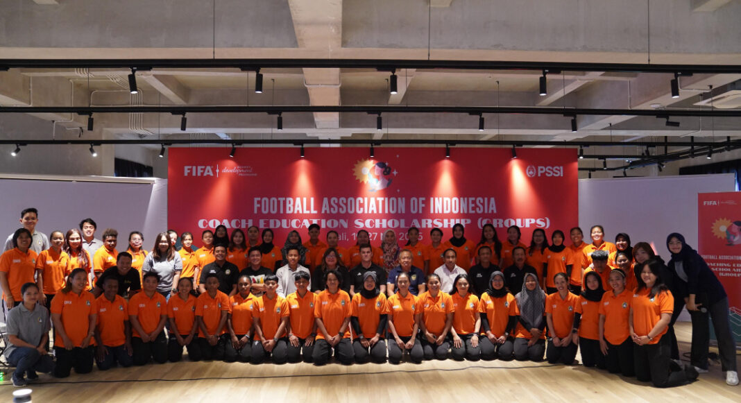 Bali United Training Center menjadi saksi sejarah baru sepak bola wanita Indonesia dengan mengadakan Coach Education Scholarship.