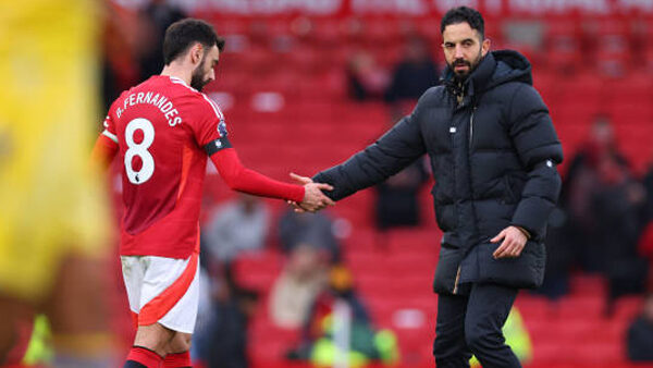 Ruben Amorim Bruno Fernandes Manchester United