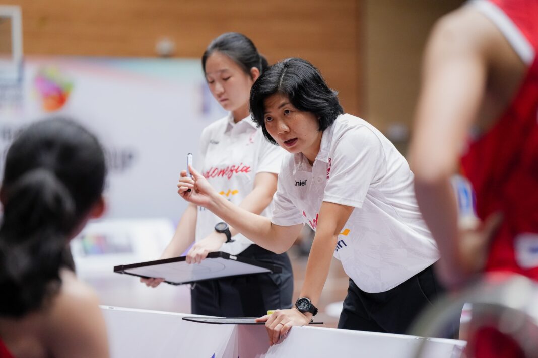 Marlina Herawan pelatih Timnas Basket Putri Indonesia U-16