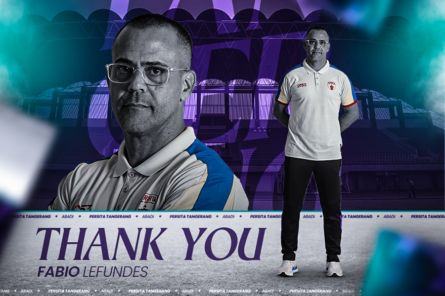 Persita Tangerang telah mengkonfirmasi bahwa pelatih kepala Fabio Lefundes resmi meninggalkan klub setelah kontraknya berakhir bulan ini.