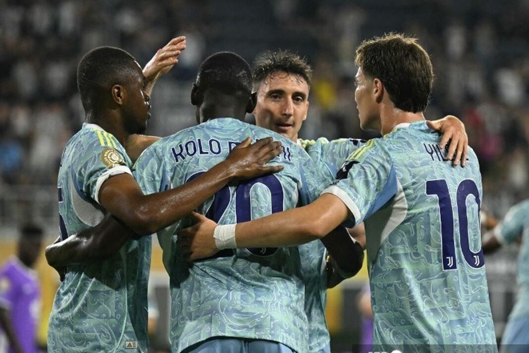 Juventus masih terlalu tangguh untuk lawannya asal UAE, Al Ain usai berpesta gol ke gawang lawannya tersebut lima gol tanpa balas.