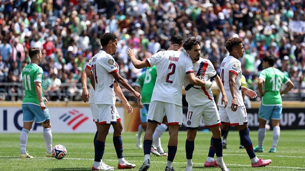 PSG memastikan diri lolos ke babak selanjutnya di FIFA Club World Cup 2025 setelah mengalahkan Sounders dengan skor 0-2.