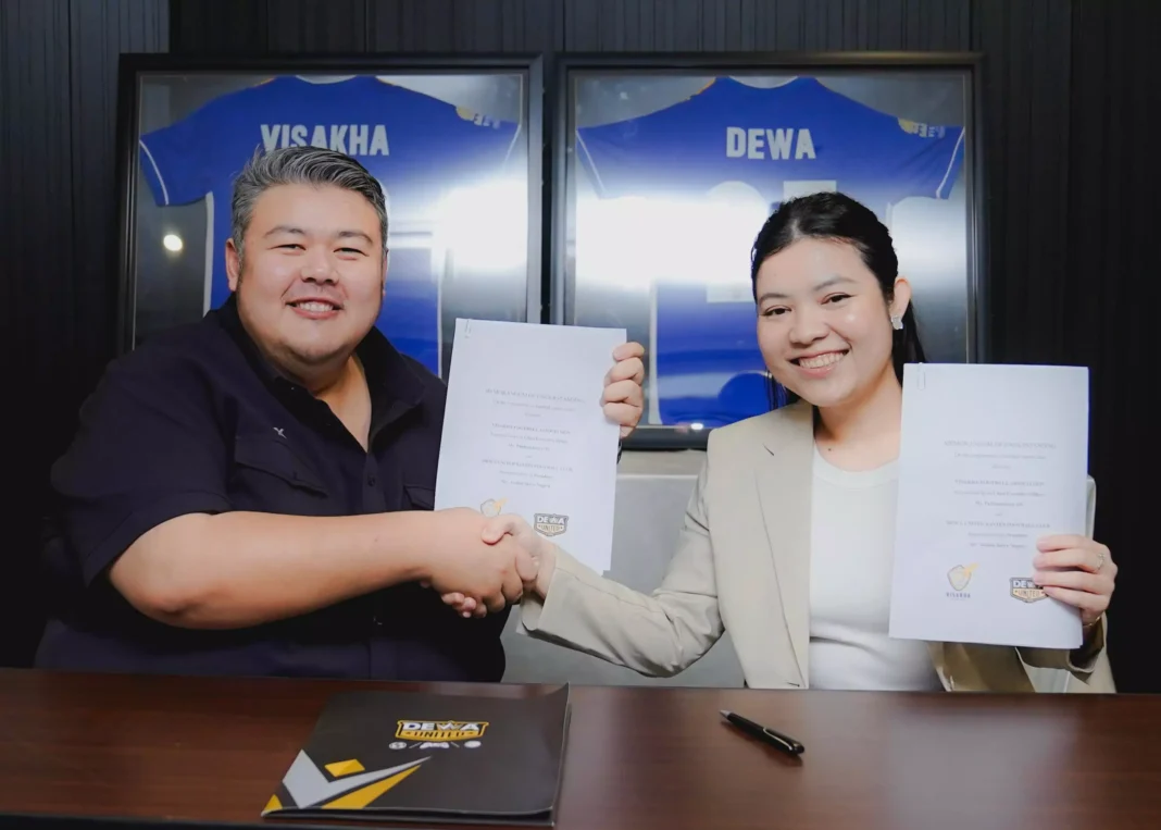 Dewa United dan Visakha FC jalin kerja sama