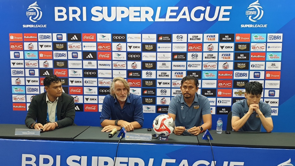 Dewa United Banten justru harus menelan kekalahan 1-3 dari Malut United pada laga pembuka BRI Super League 2025/26.