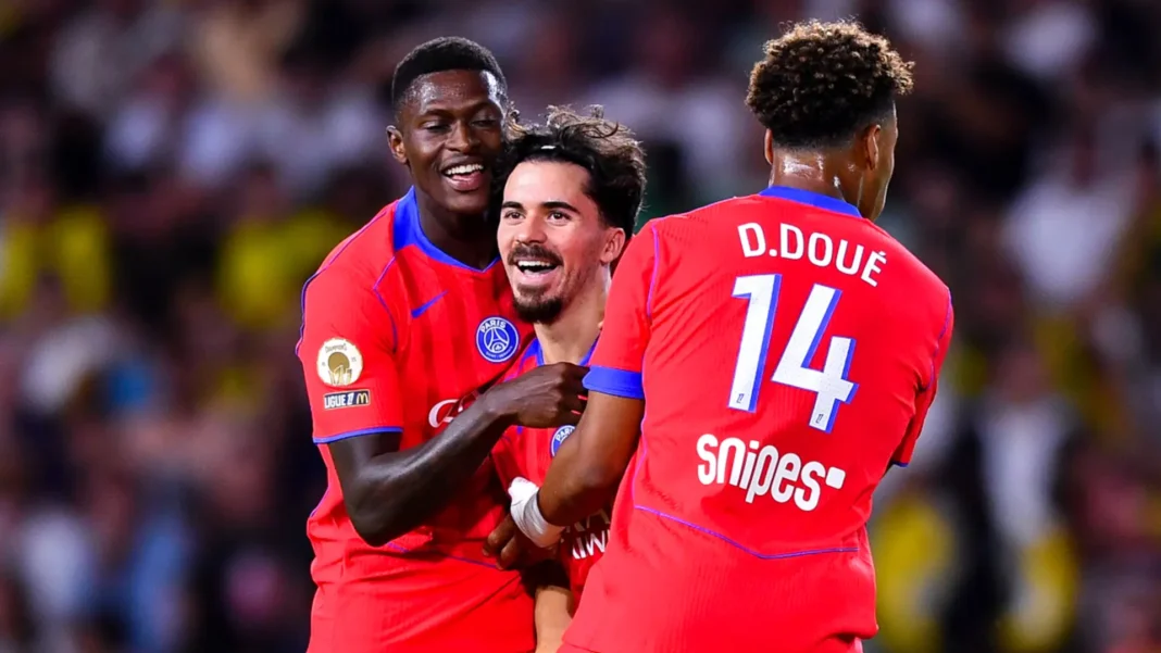 PSG memulai perjalanan mempertahankan mahkota Ligue 1 dengan mengalahkan Nantes berkat satu-satunya gol yang diciptakan Vitinha.