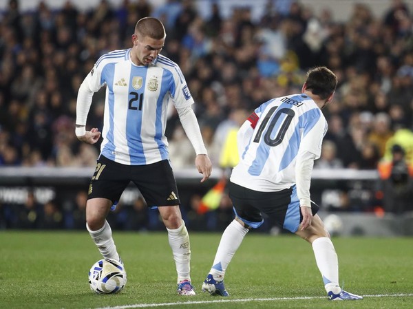 Franco Mastantuono Lionel Messi