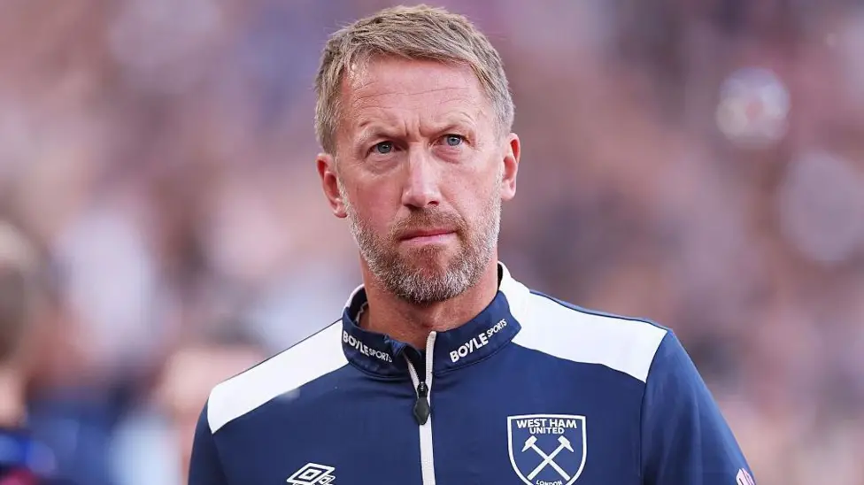 Graham Potter telah menyikapi berbagai spekulasi mengenai posisinya sebagai manajer West Ham dengan tenang.