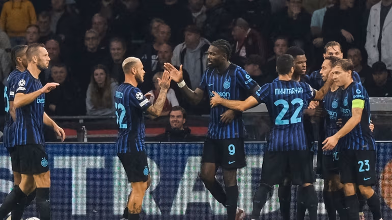 Marcus Thuram menjadi penentu kemenangan Inter Milan dalam laga Liga Champions melawan Ajax dengan mencetak dua gol.