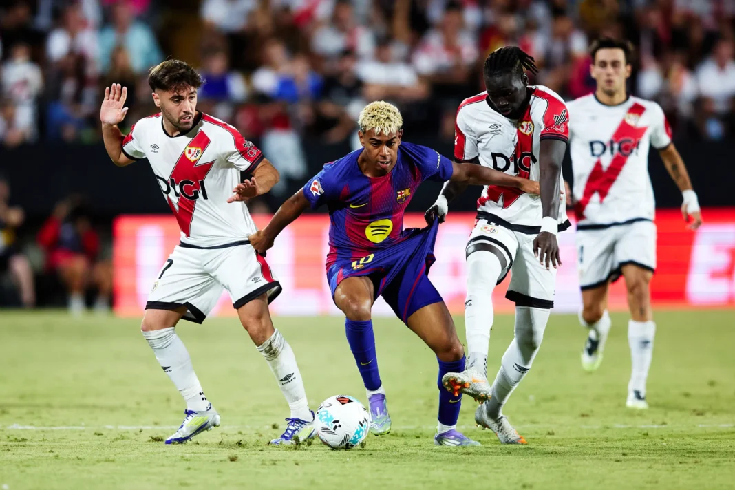 Barcelona gagal membawa pulang tiga poin dari kandang Rayo Vallecano setelah hanya bisa bermain dengan skor imbang 1-1.