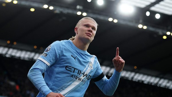 Haalandd Erling Haaland telah berhasil dikandangkan dalam 12 laga terakhir, di mana ia mencetak gol di setiap pertandingan.