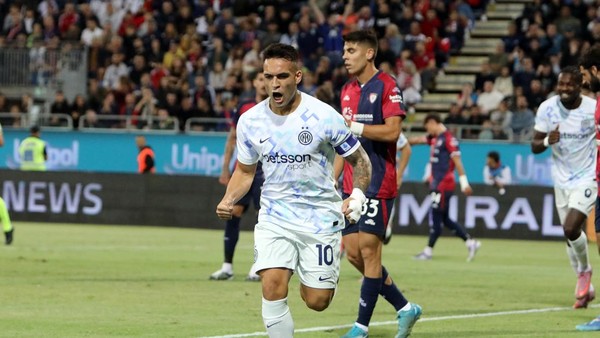 Inter Milan berhasil membawa pulang tiga poin dari kandang Cagliari setelah menang dengan cukup meyakinkan dengan skor 0-2.