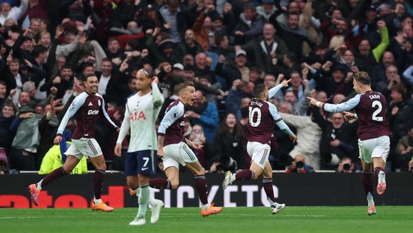Aston Villa secara mengejutkan meraih kemenangan dramis atas Tottenham lewat dua momen individu yang gemilang.
