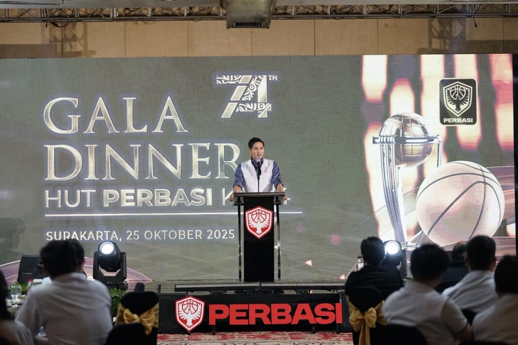 Ketua DPP Perbasi, Budisatrio Djiwandono Ketua DPP Perbasi, Budisatrio Djiwandono