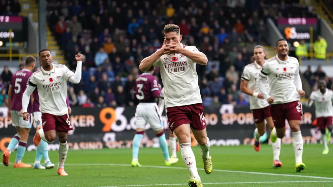 Kekhawatiran menyelimuti Mikel Arteta menyusul cedera otot yang dialami Viktor Gyokeres meski Arsenal meraih kemenangan 2-0 atas Burnley.