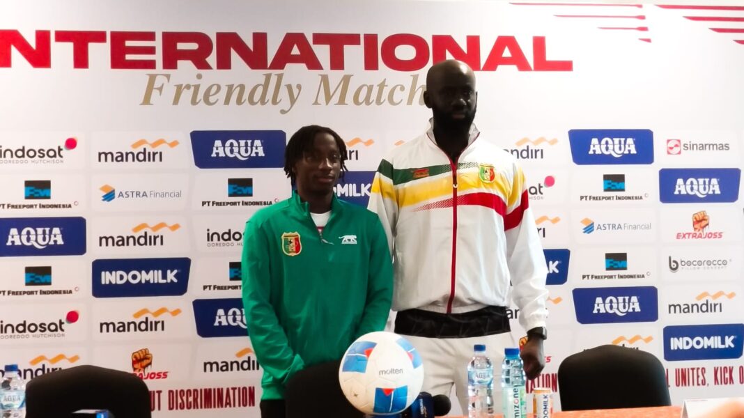 Timnas Mali U-22 saat menghadiri konferensi pers / Bolanet24