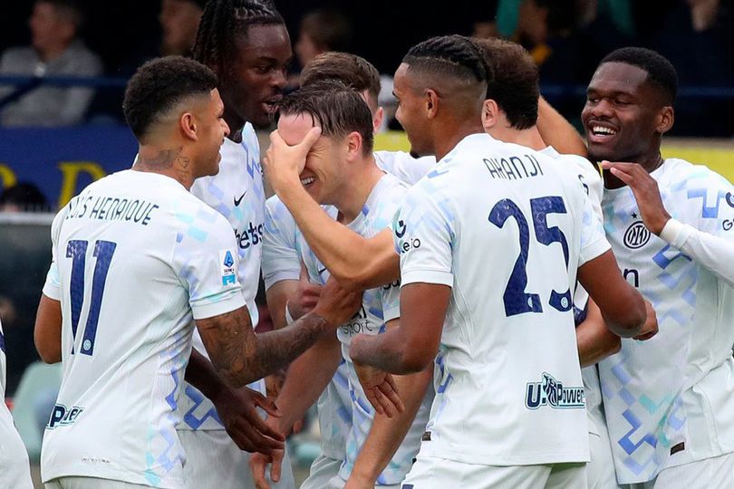 Gol Martihn Frese di menit ke-93 sukses membawa Inter Milan menang dari Verona di kandang lawan dengan skor tipis 1-2.