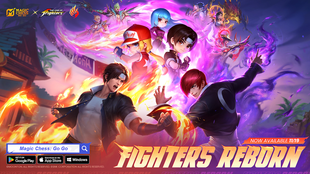 Kolaborasi Magic Chess dengan King of Fighters