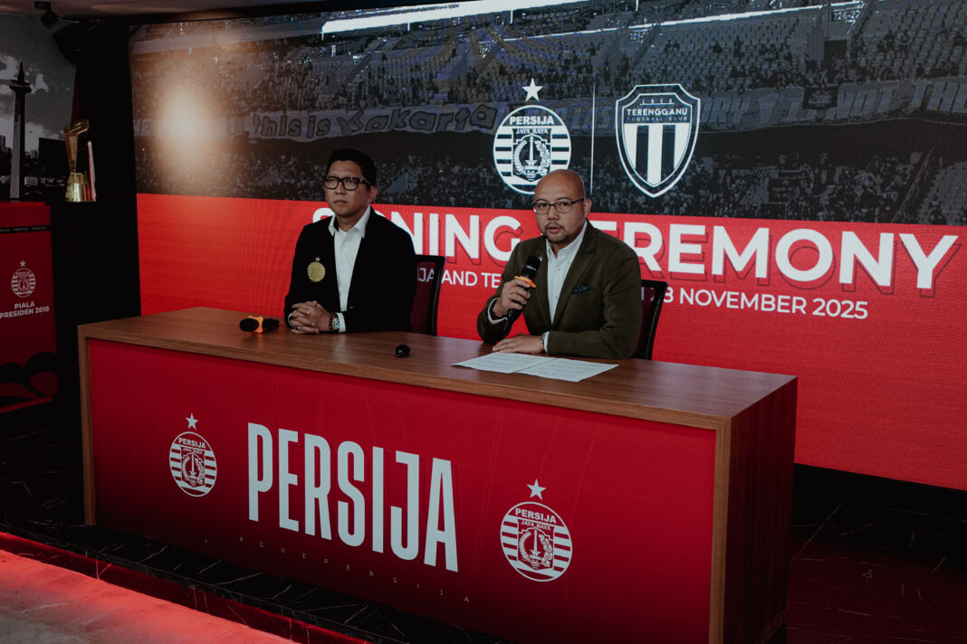 Persija Jakarta dengan Terengganu FC resmi berkolaborasi