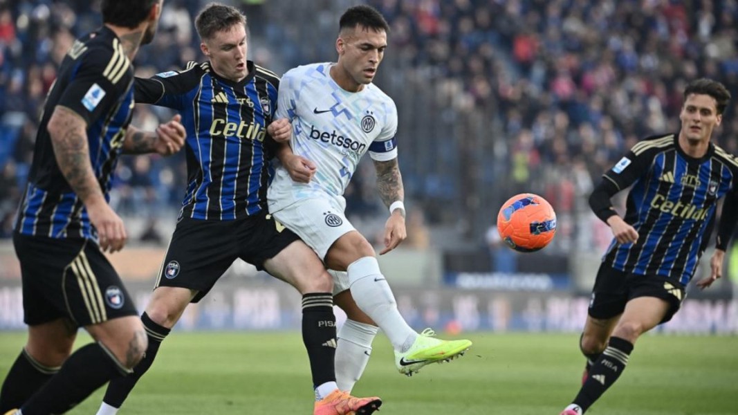 Inter Milan berhasil mencuri tiga poin di kandang lawan mereka, Pisa setelah menang dengan skor cukup meyakinkan 0-2.