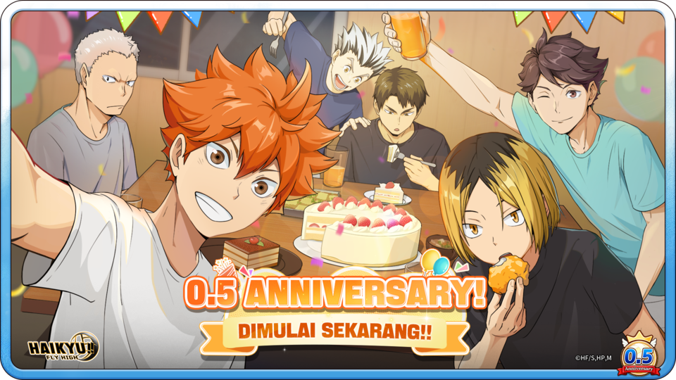 Garena hadirkan karakter UR baru ke dalam gim Haikyu!! Fly High