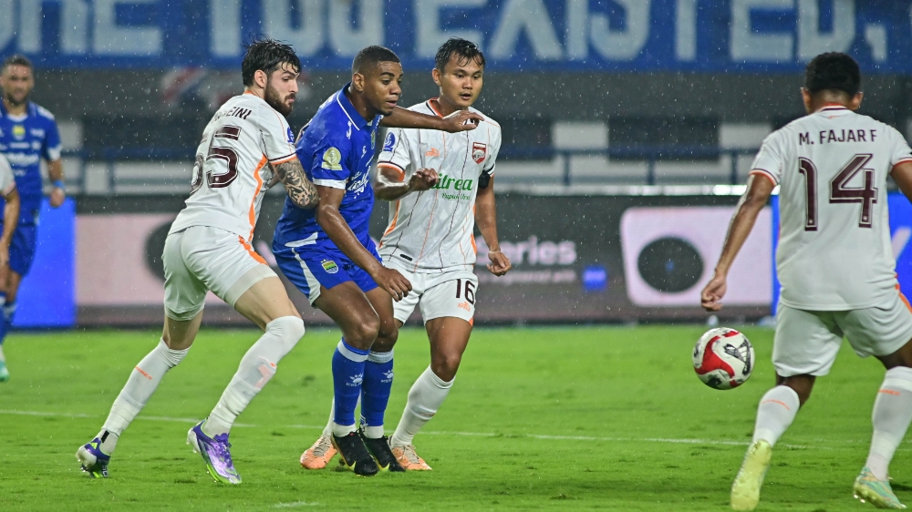 Borneo FC saat hadapi Persib Bandung