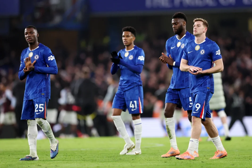 Chelsea takluk di kandang sendiri saat jamu Aston Villa