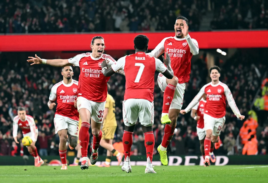 Arsenal kalahkan Crystal Palace