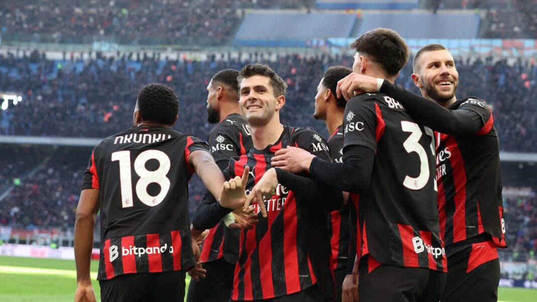 Kepastian kemenangan tipis 1-0 atas Cagliari di Giornata ke-18 Serie A membawa AC Milan menduduki puncak klasemen.