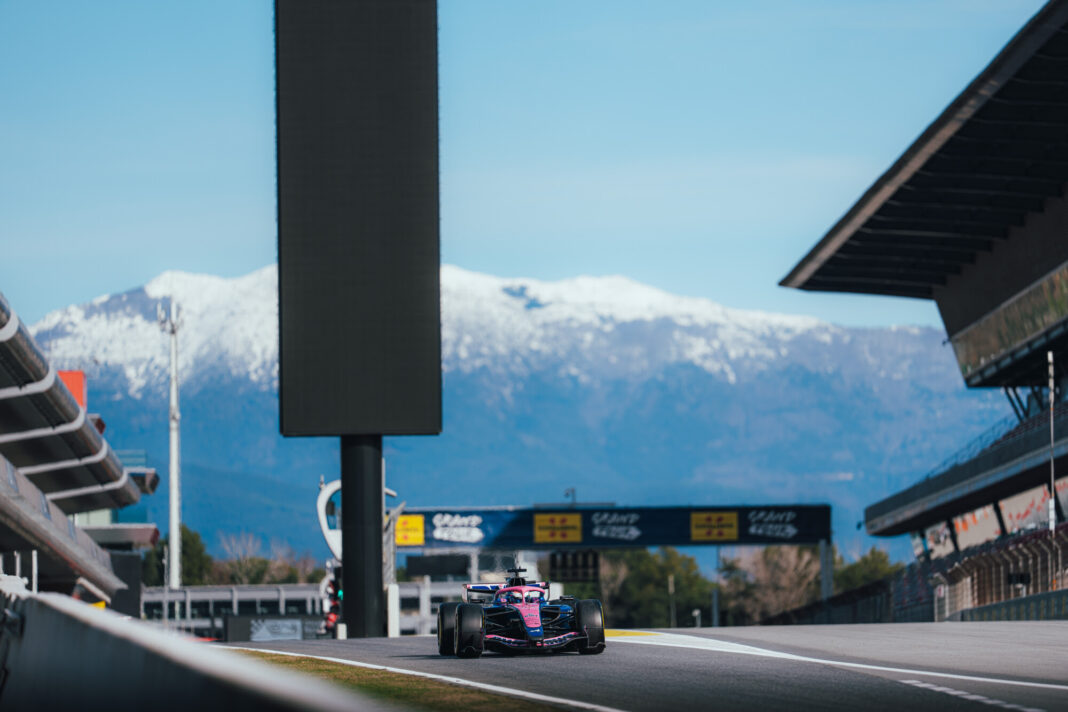 Franco Colapinto jalani shakedown F1 2026