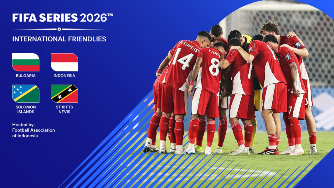 Indonesia tuan rumah FIFA Series
