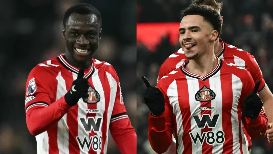 Habib Diarra dan Chemsdine Talbi. (premierlague.com)