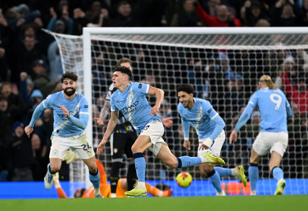 Gol tunggal dari Antoine Semenyo di menit 45+2 sukses membawa Manchester City menang atas Leeds United di kandang lawan.