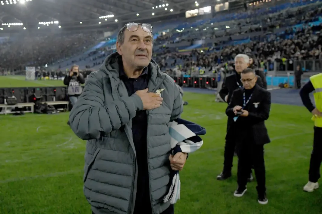 Bagi Maurizio Sarri, Jumat malam di Stadio Olimpico bukan sekadar tentang tiga poin bagi timnya, tetapi lebih dari itu.