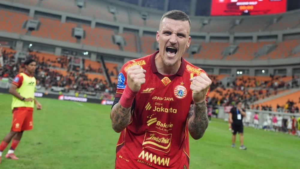 Fabio Calonego malkukan selebrasi/ILeague.id